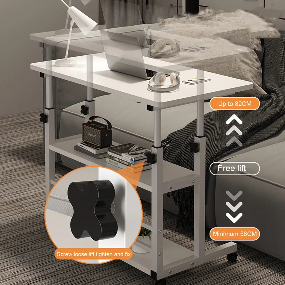 APWIKOGER Multi Layer Height Adjustable Standing Desk For Home Office