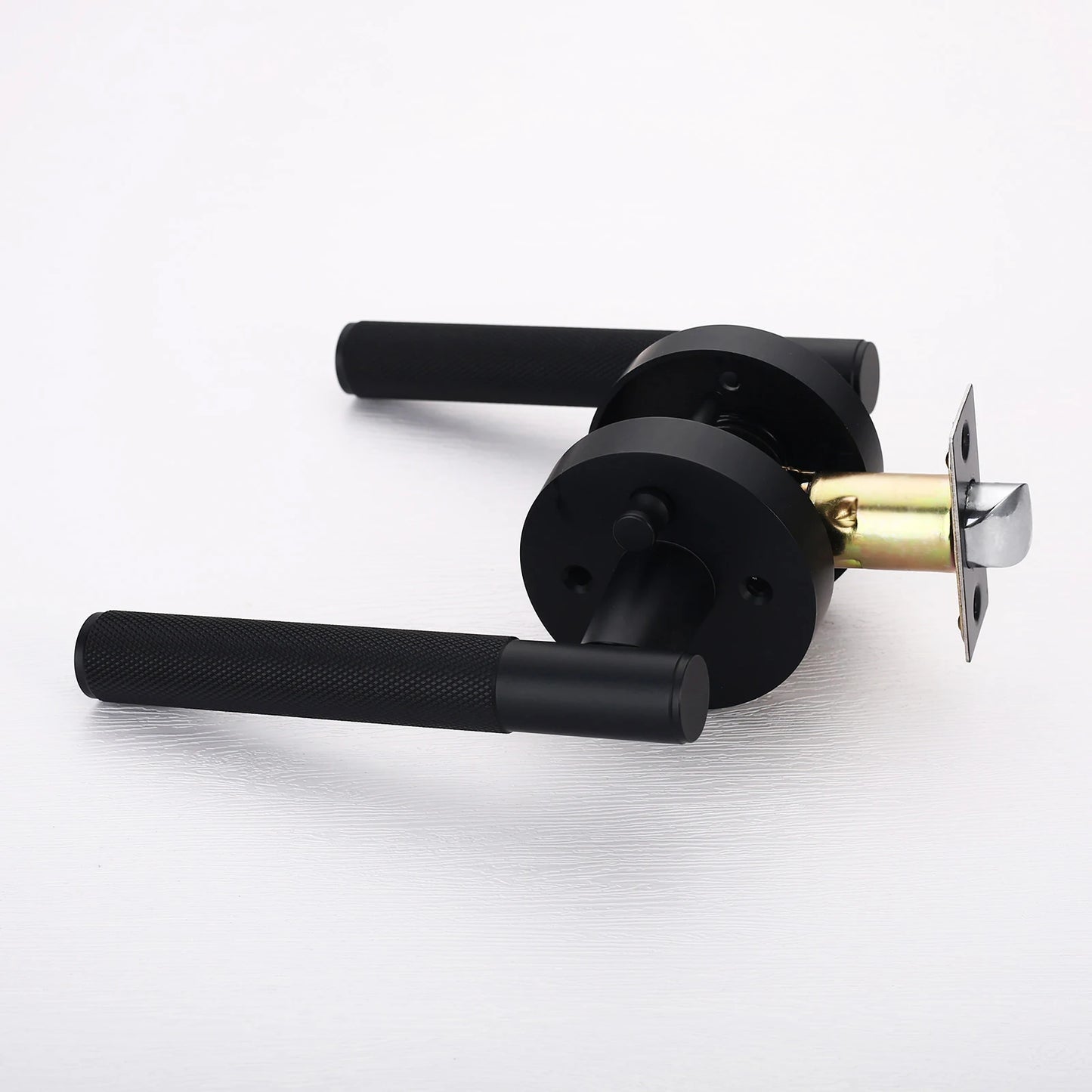 Viladepot Privacy Door Handle Lever Lock Reversible Keyless