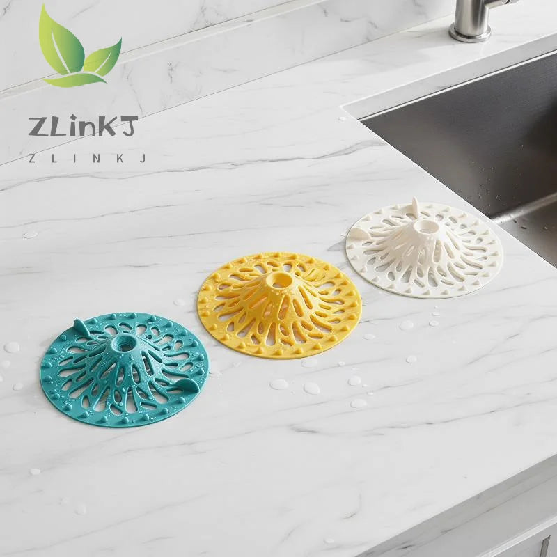 Hair Stopper Drain Catcher Shower Filter For Bathroom Kitchen Sink