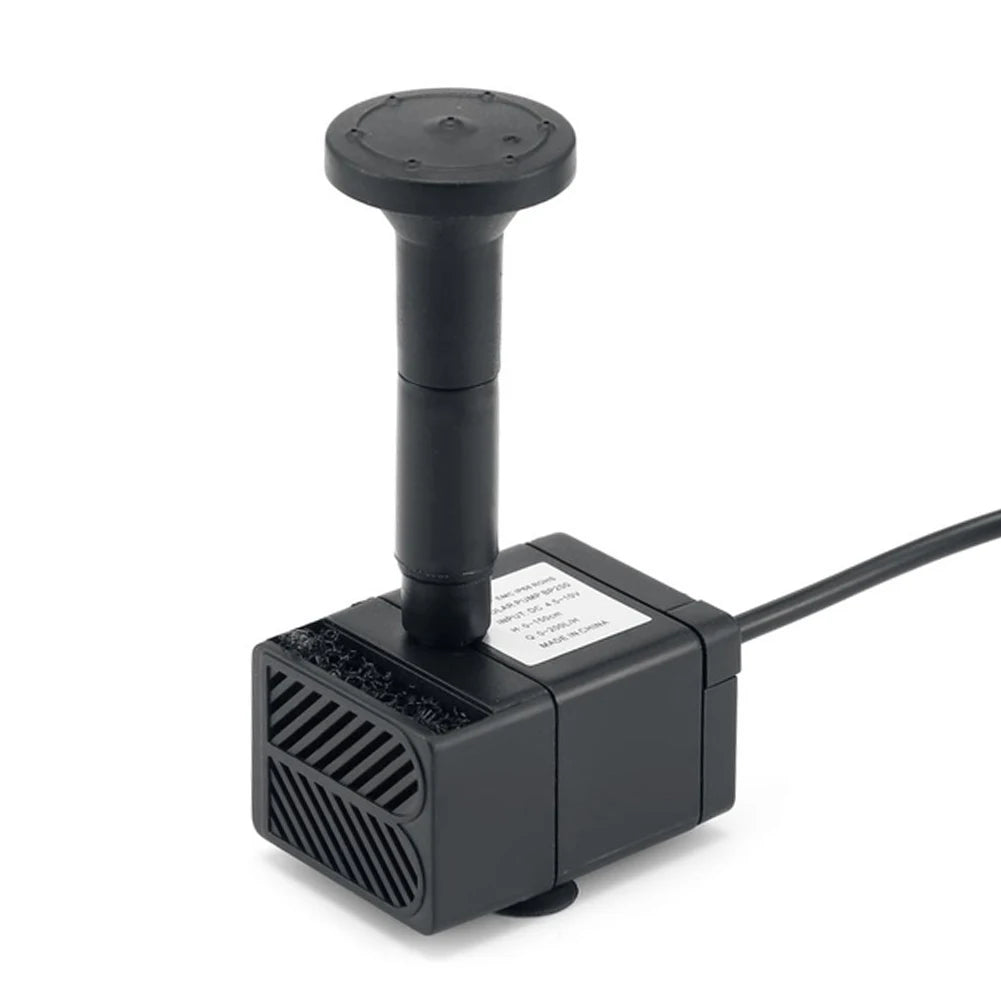 Solar Panel Fountain Pump Kit 180 LPH For Fish Tank