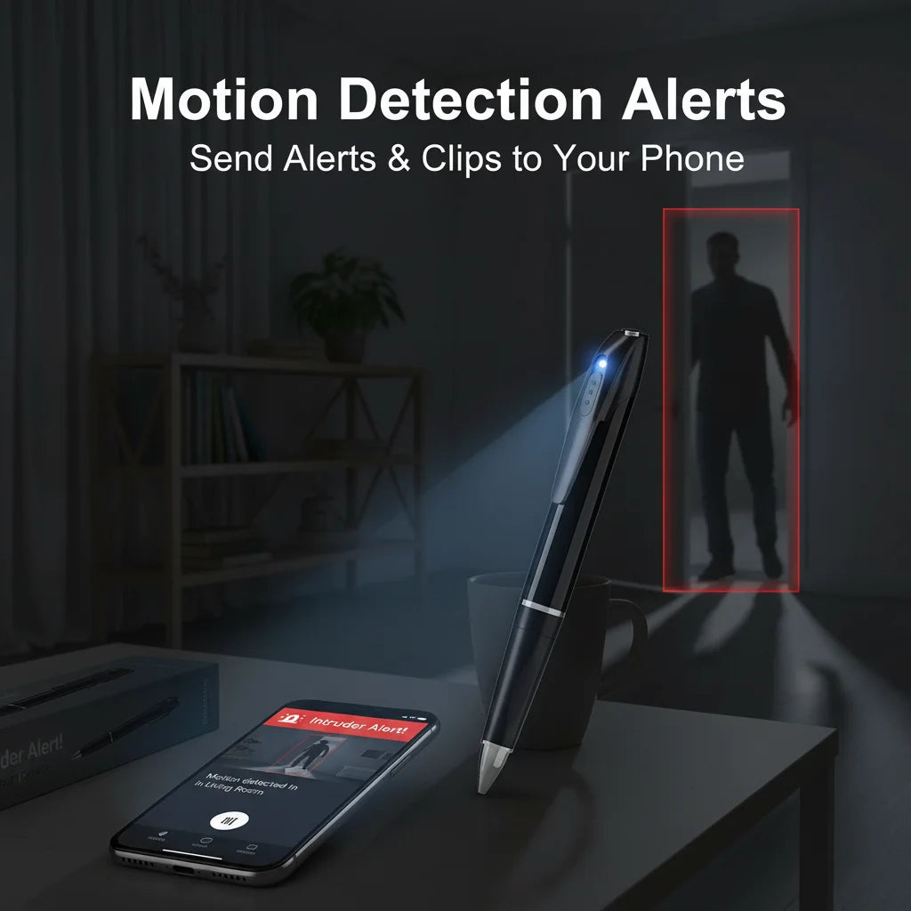 1080P HD Mini Pen Camera Wireless WiFi Motion Recorder
