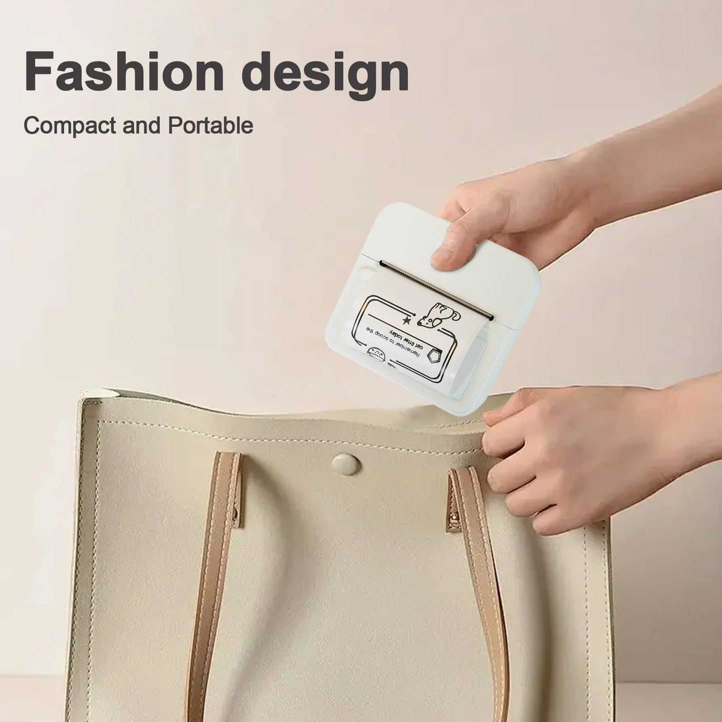 TakeYou Mini Label Printer Portable Wireless Bluetooth Labeller
