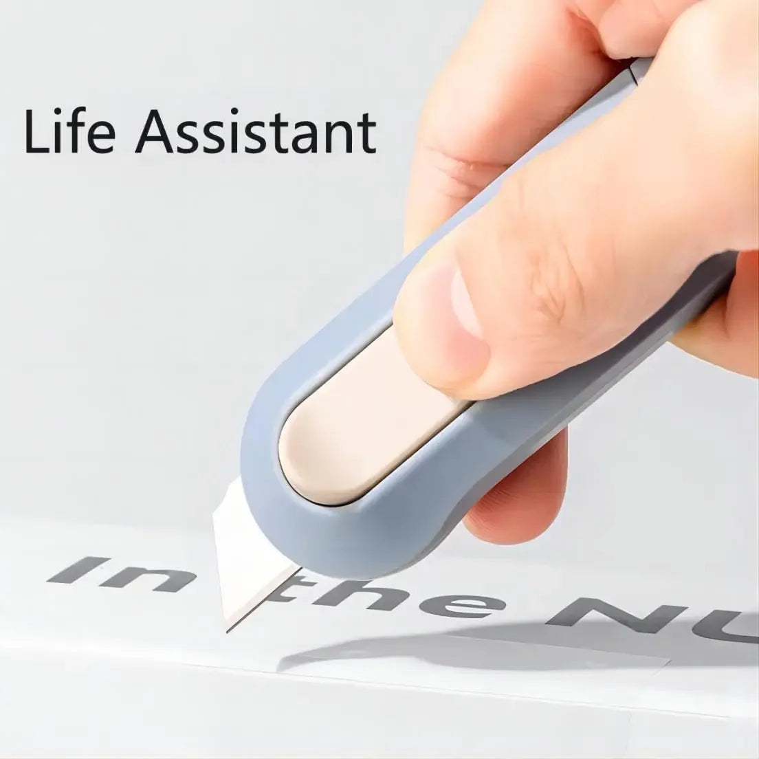 Portable Box Cutter Retractable Knife Six Pack For Office