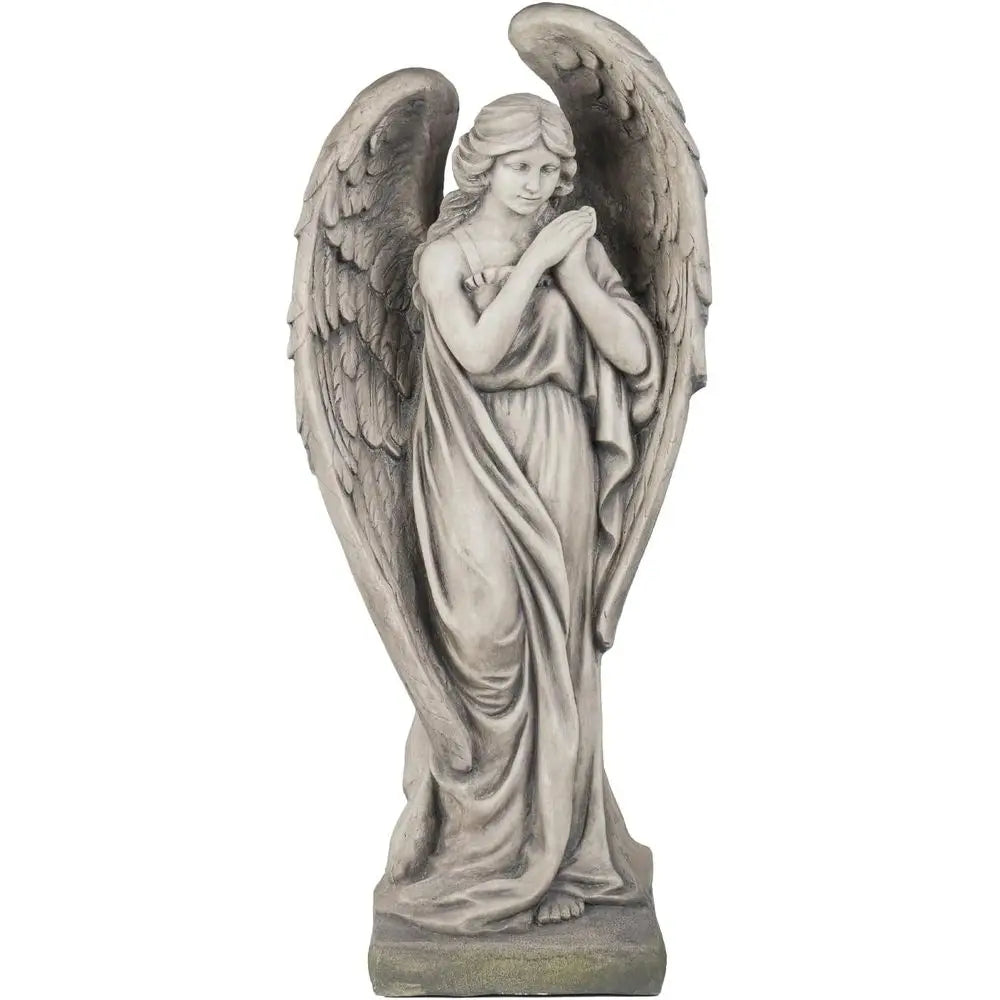 Outdoor Garden Angel Statue Resin Sculpture For Yard And Patio