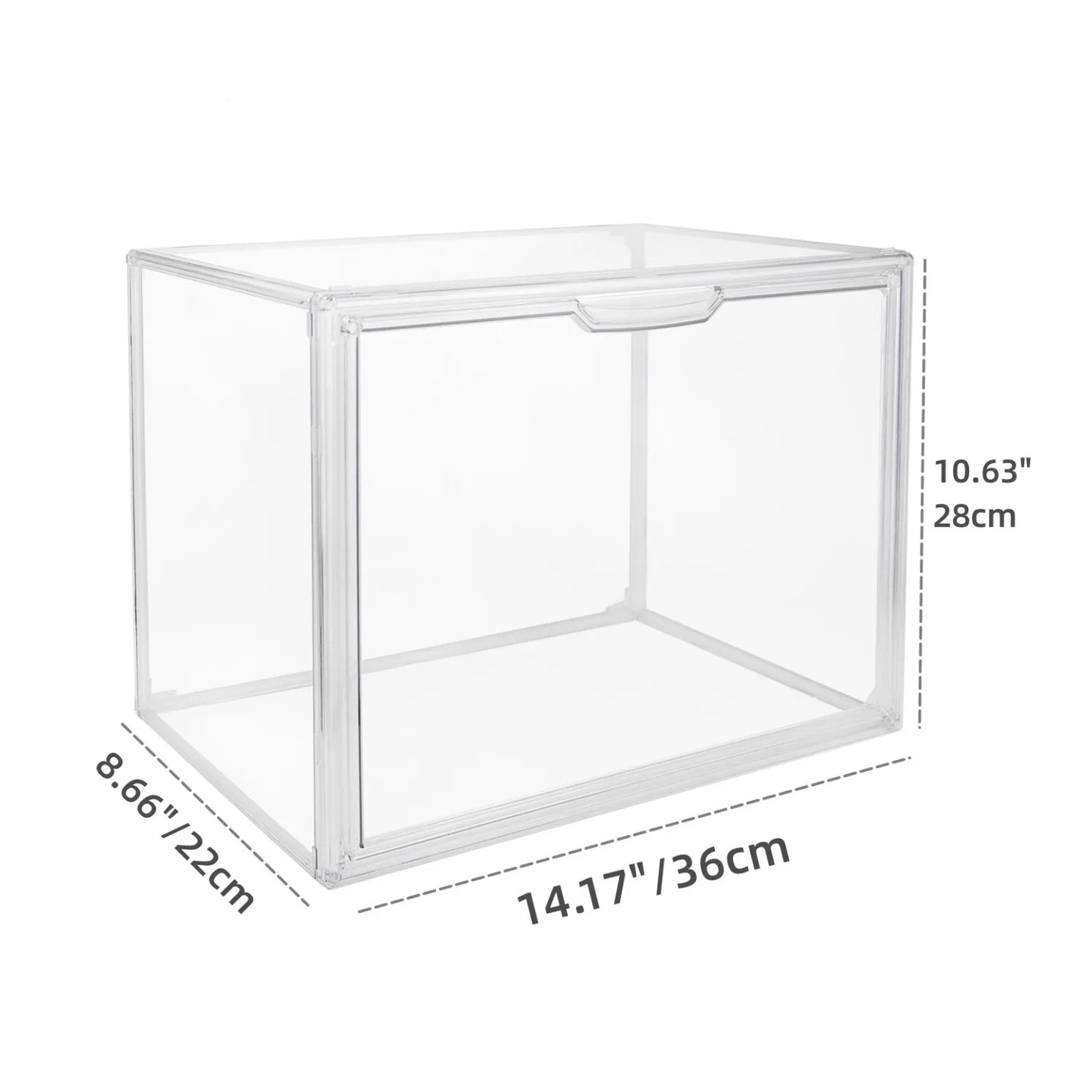 Acrylic Display Box Stackable Organizer For Blind Box Toys Cosmetics