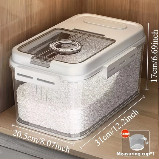 Bread Box For Kitchen Countertop, Airtight Bread Storage Container, Time Recording Bread Keeper with Lid,Bread Storage For Homemade Breads, Toast, And Cookies, White Bread Holder.