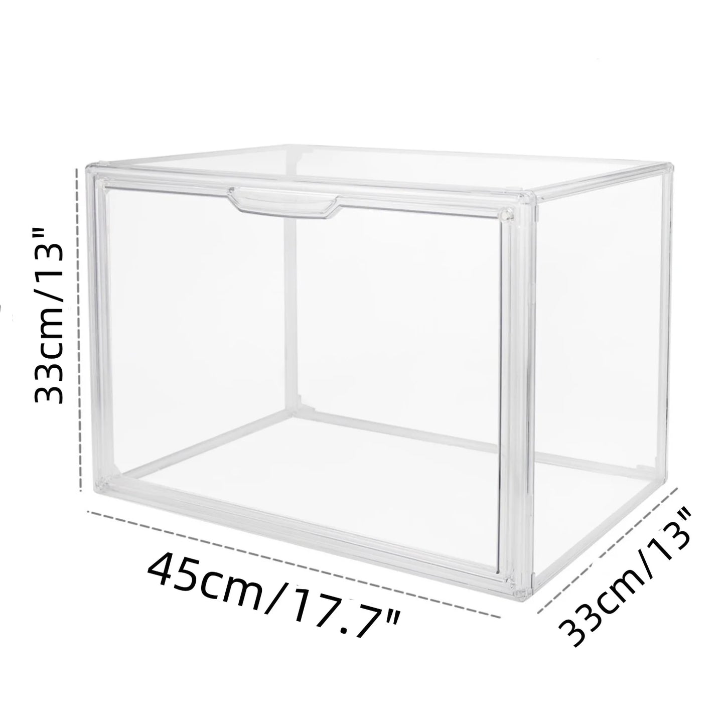 Acrylic Display Box Stackable Organizer For Blind Box Toys Cosmetics