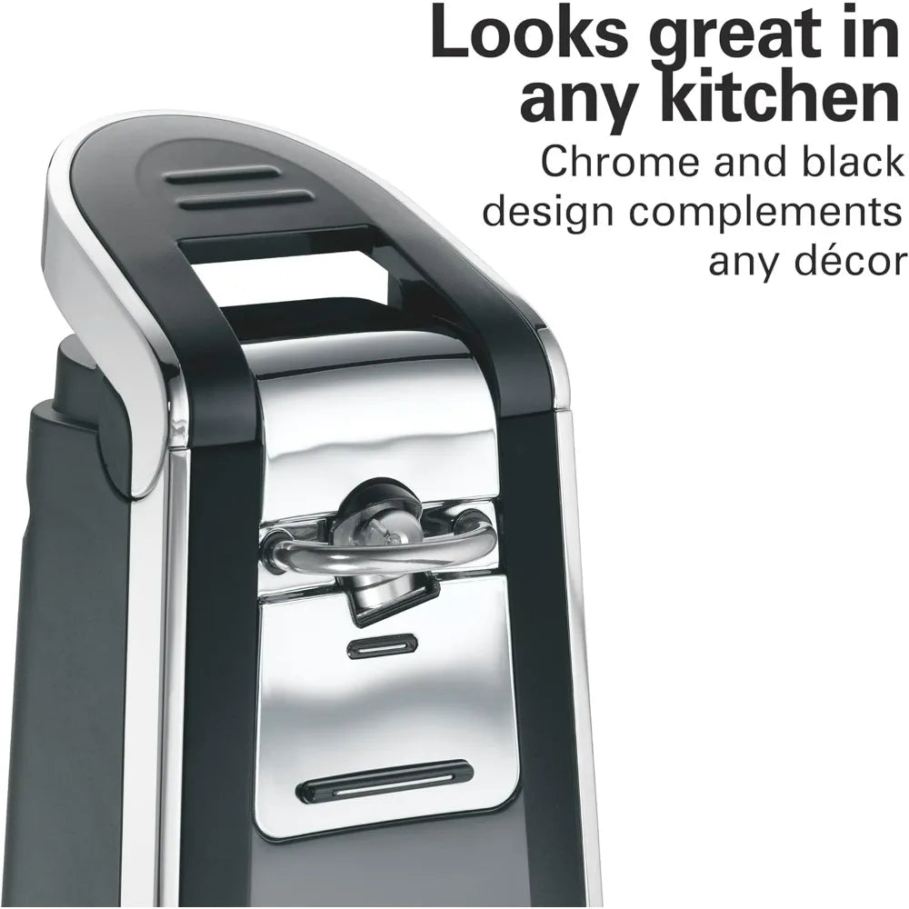 Smooth Touch Electric Automatic Can Opener Eliminates Sharp Edges