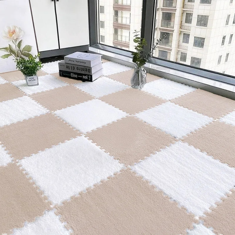 Interlocking Foam Floor Mats 24 Piece Non Slip EVA Tiles