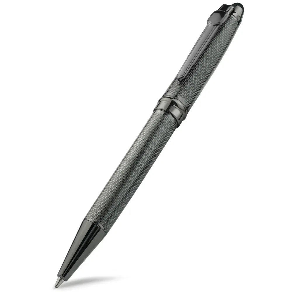 Stainless Steel Retractable Ballpoint Pen Smooth Writing Gift Pen