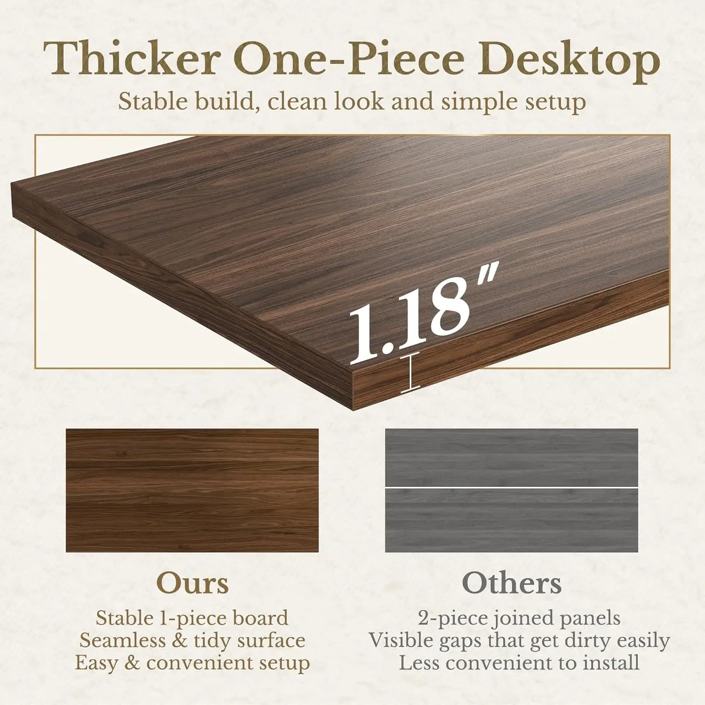Electric Height Adjustable Standing Desk With Bookshelf Set