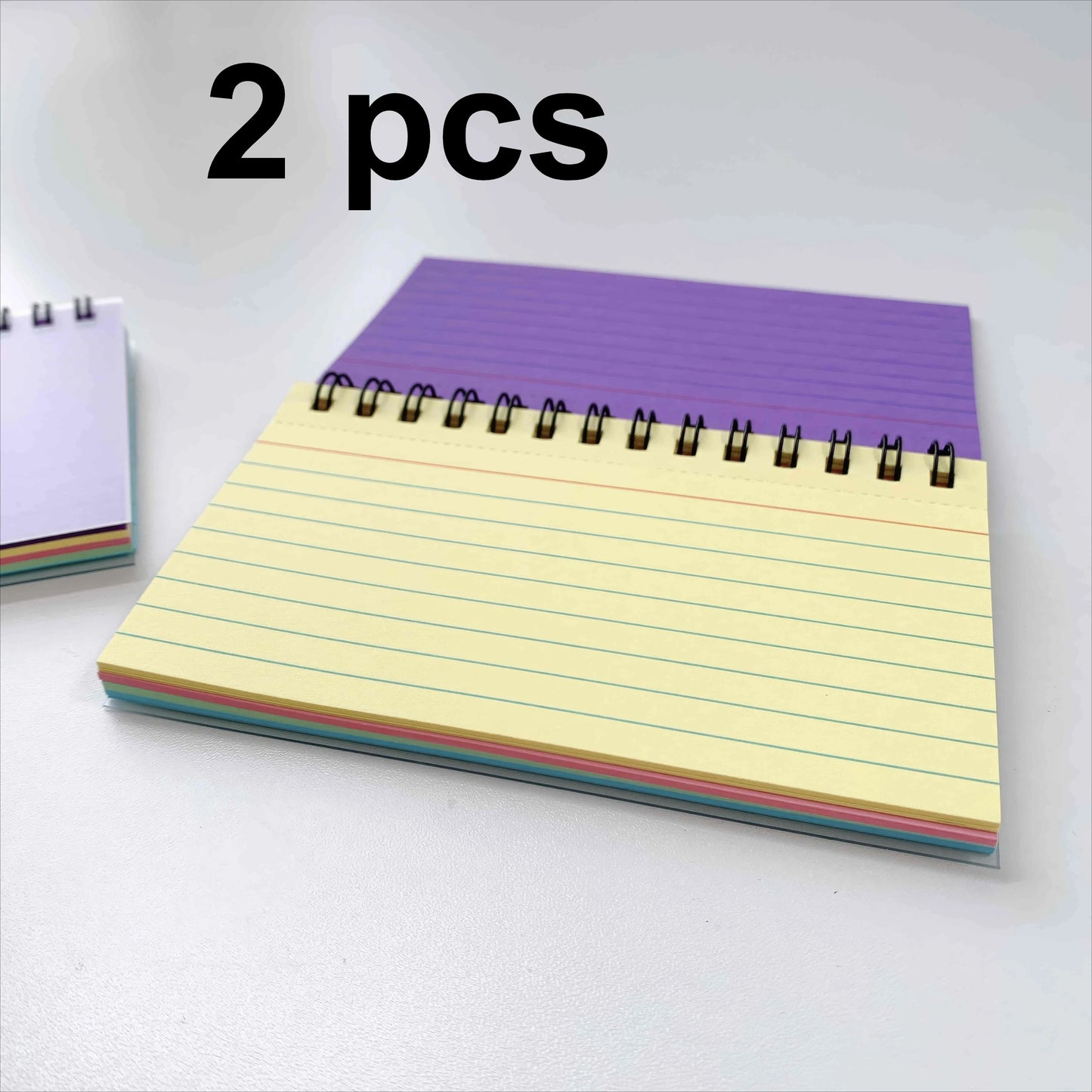 Spiral Notebooks Set For Home Office And School Use