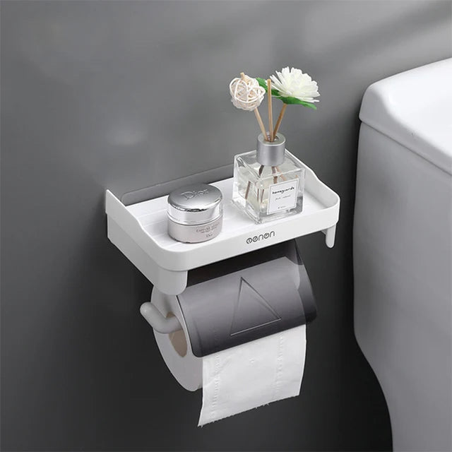 Waterproof Toilet Paper Holder Tissue Box Wall Mounted Rack