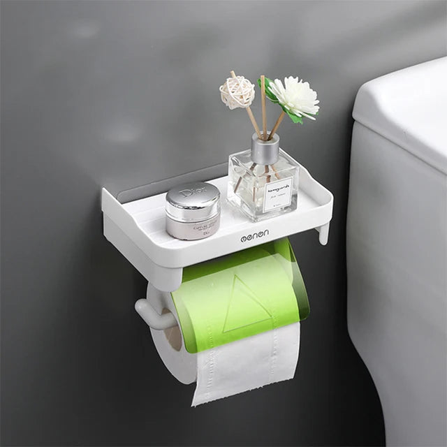 Waterproof Toilet Paper Holder Tissue Box Wall Mounted Rack