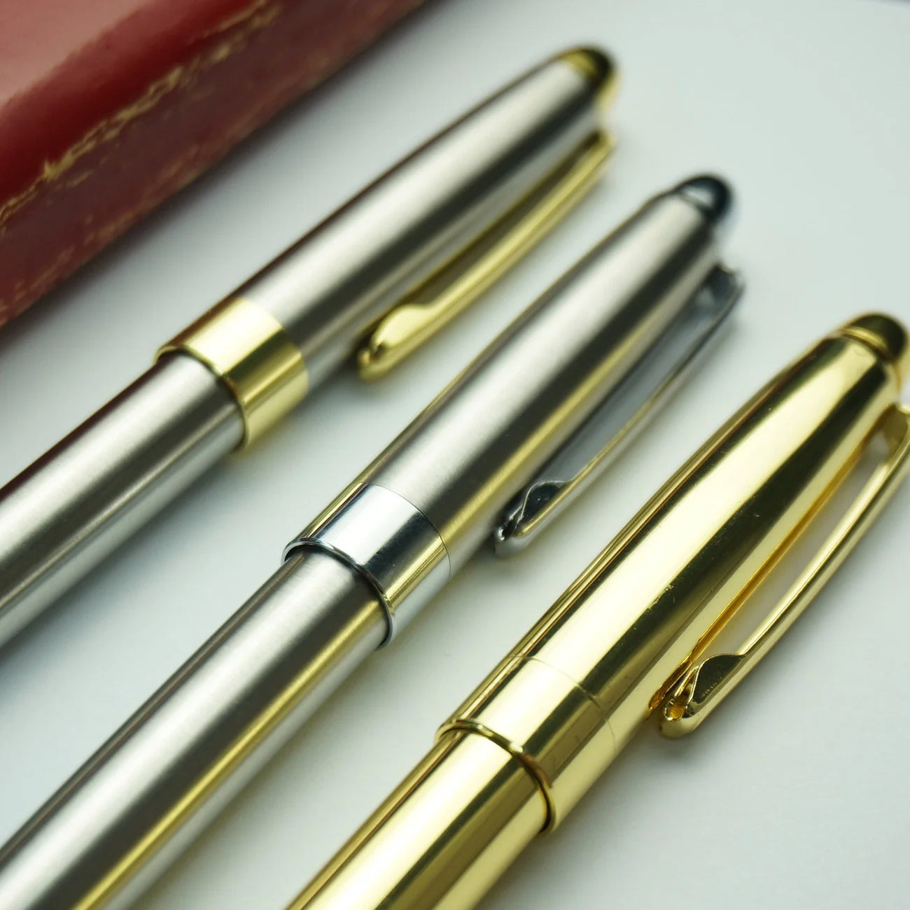 StoneGo Retractable Ballpoint Pen Smooth Writing Signature Pen