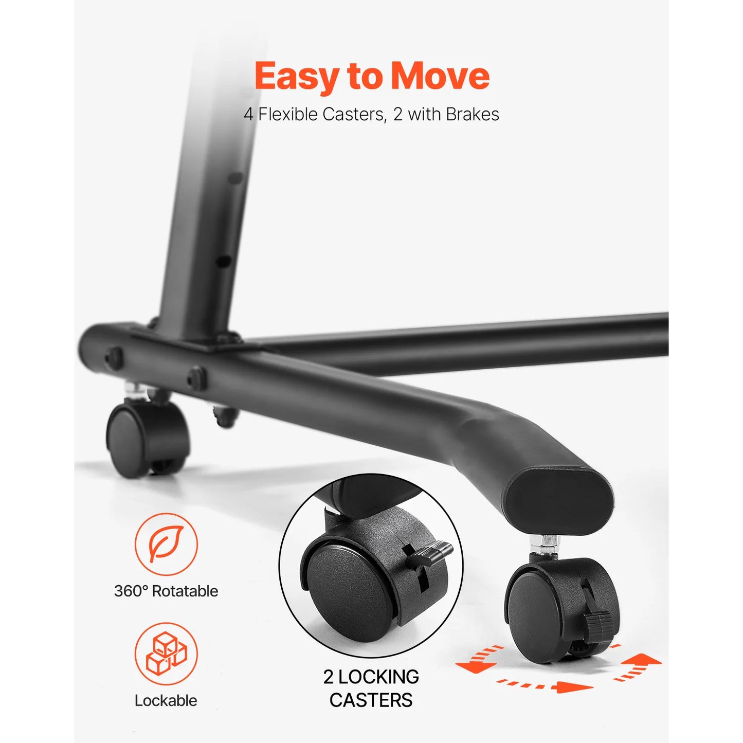 Foldable Cycling Desk For Home Office With Bike Trainer Treadmill