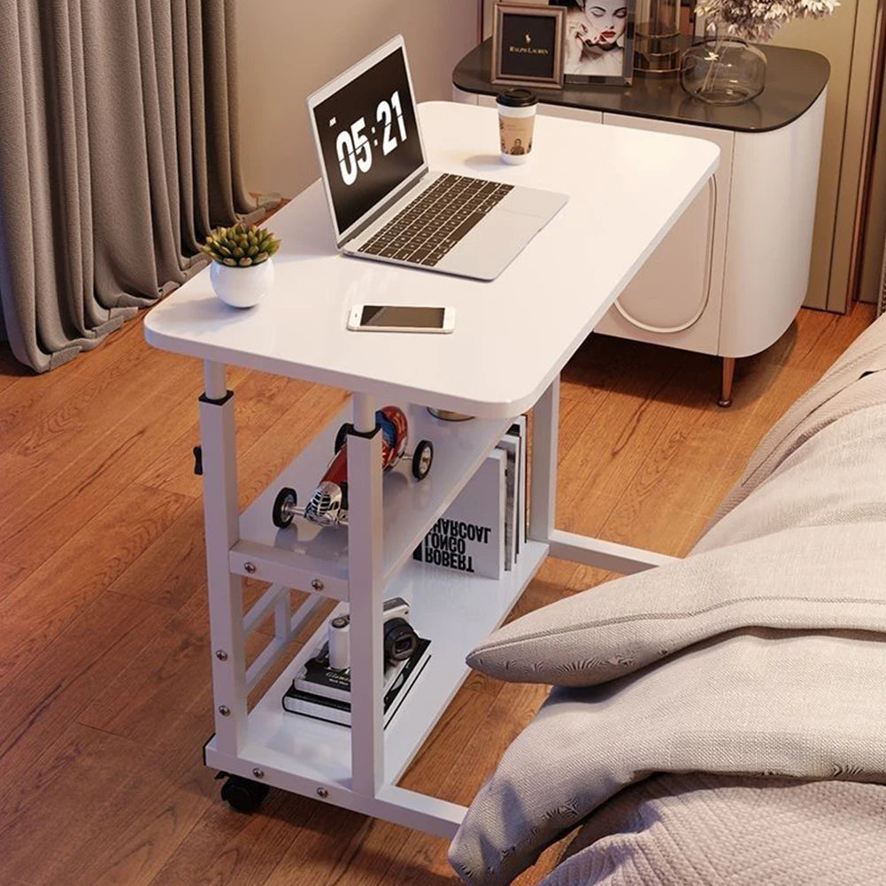 APWIKOGER Multi Layer Height Adjustable Standing Desk For Home Office