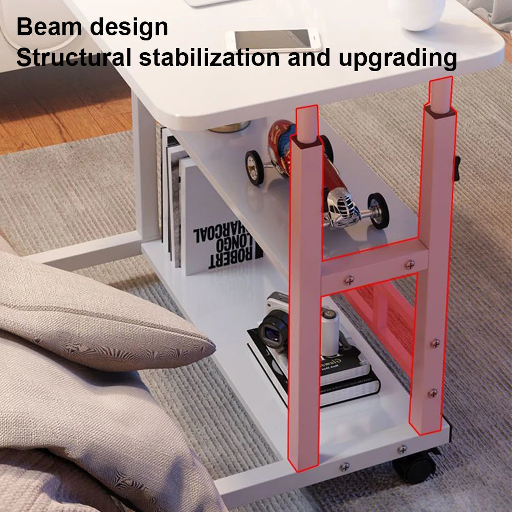 APWIKOGER Multi Layer Height Adjustable Standing Desk For Home Office