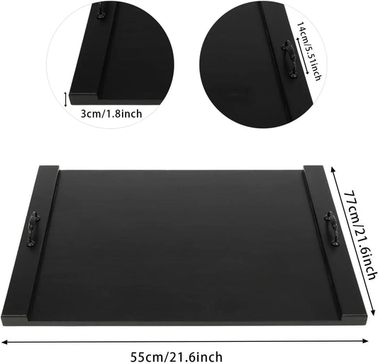 Noodle Board Stove Cover With Handles Pine Wood Kitchen Top