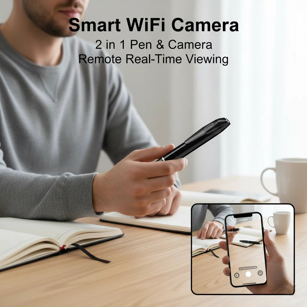 1080P HD Mini Pen Camera Wireless WiFi Motion Recorder