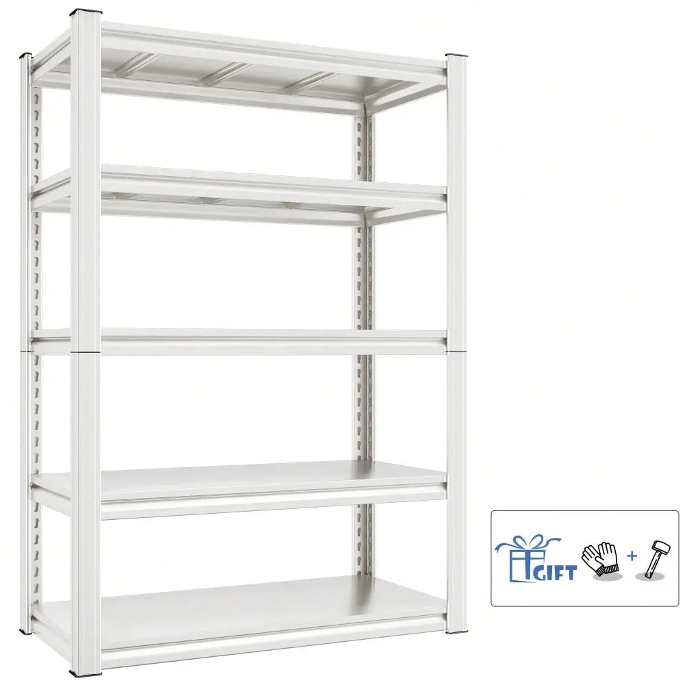 Heavy Duty Metal Shelving Rack 5 Tier Storage Shelf