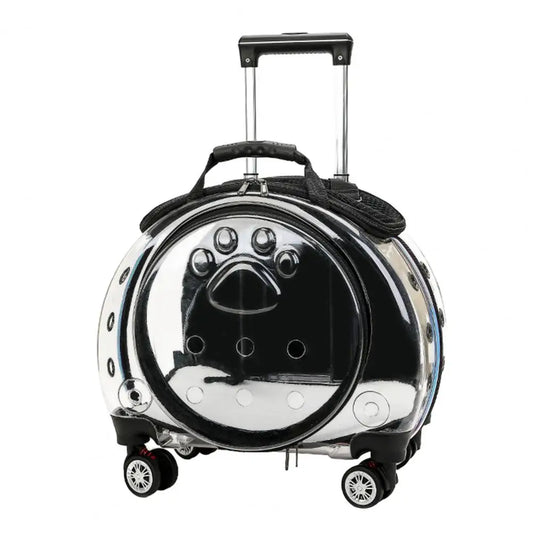 Pet Trolley Case Portable With Ventilation Holes For Cats