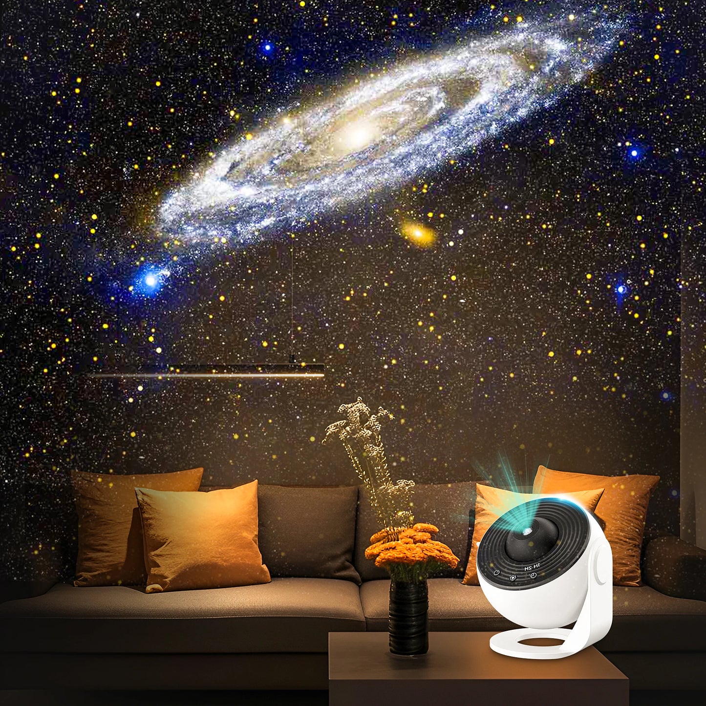 Aiopp Star Projector 13 In Galaxy Projector With 360 Rotation
