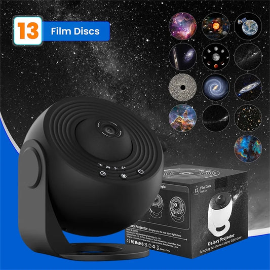 Aiopp Star Projector 13 In Galaxy Projector With 360 Rotation