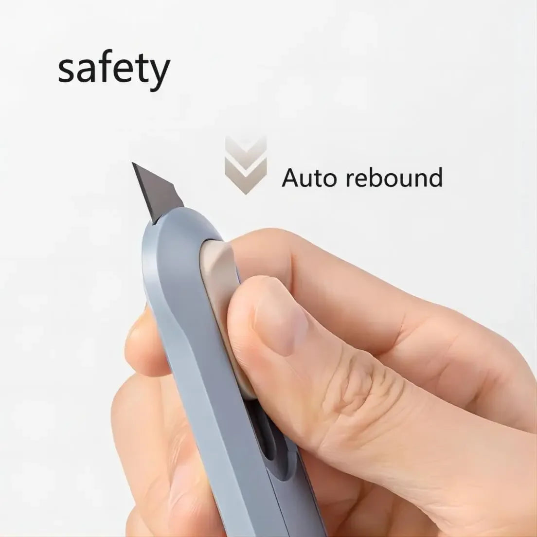 Portable Box Cutter Retractable Knife Six Pack For Office