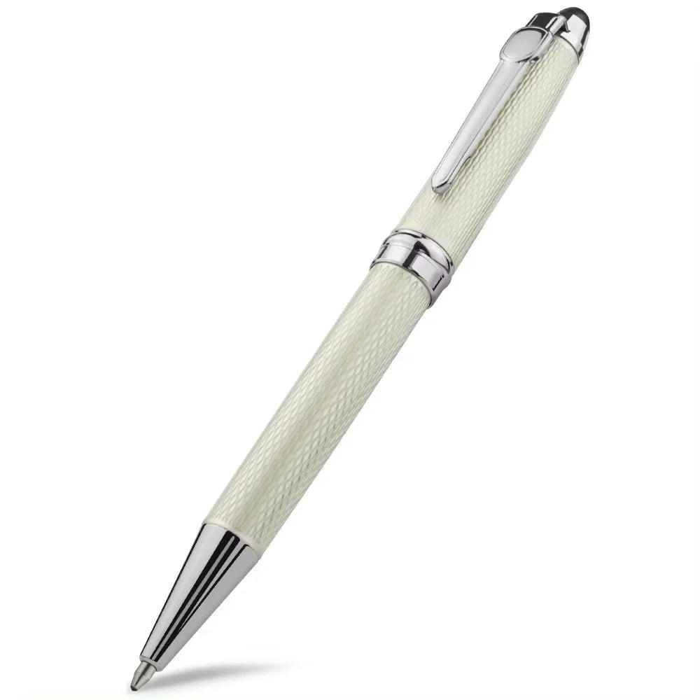 Stainless Steel Retractable Ballpoint Pen Smooth Writing Gift Pen