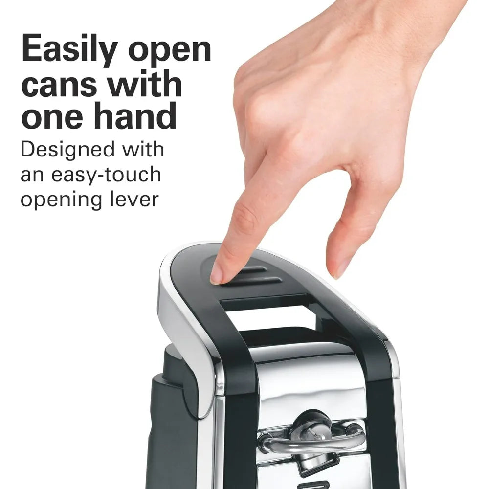 Smooth Touch Electric Automatic Can Opener Eliminates Sharp Edges