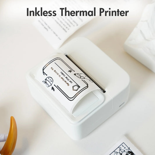 TakeYou Mini Label Printer Portable Wireless Bluetooth Labeller