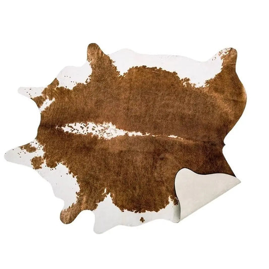 Premium Faux Cowhide Rug For Living Room And Bedroom Decor