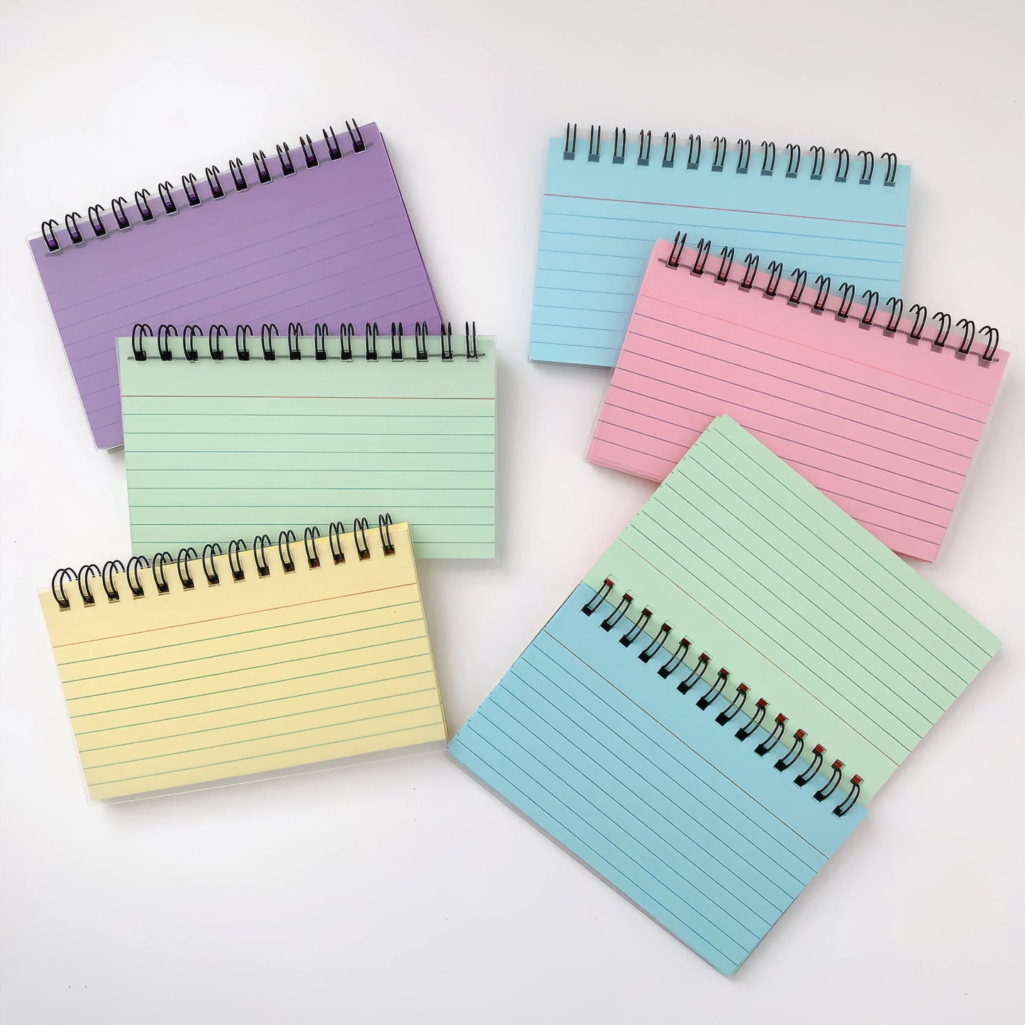 Spiral Notebooks Set For Home Office And School Use
