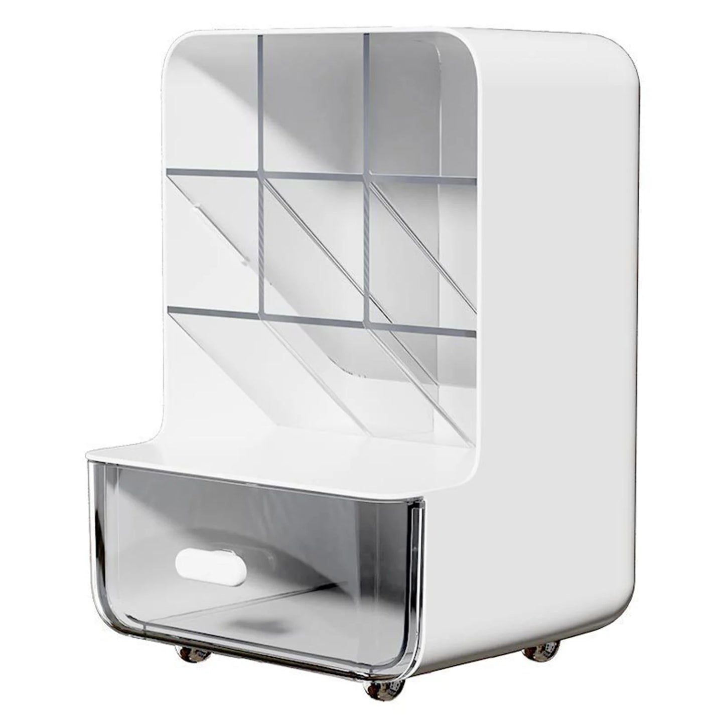 Oblique Pen Holder Desk Organizer For Stationery Storage Box