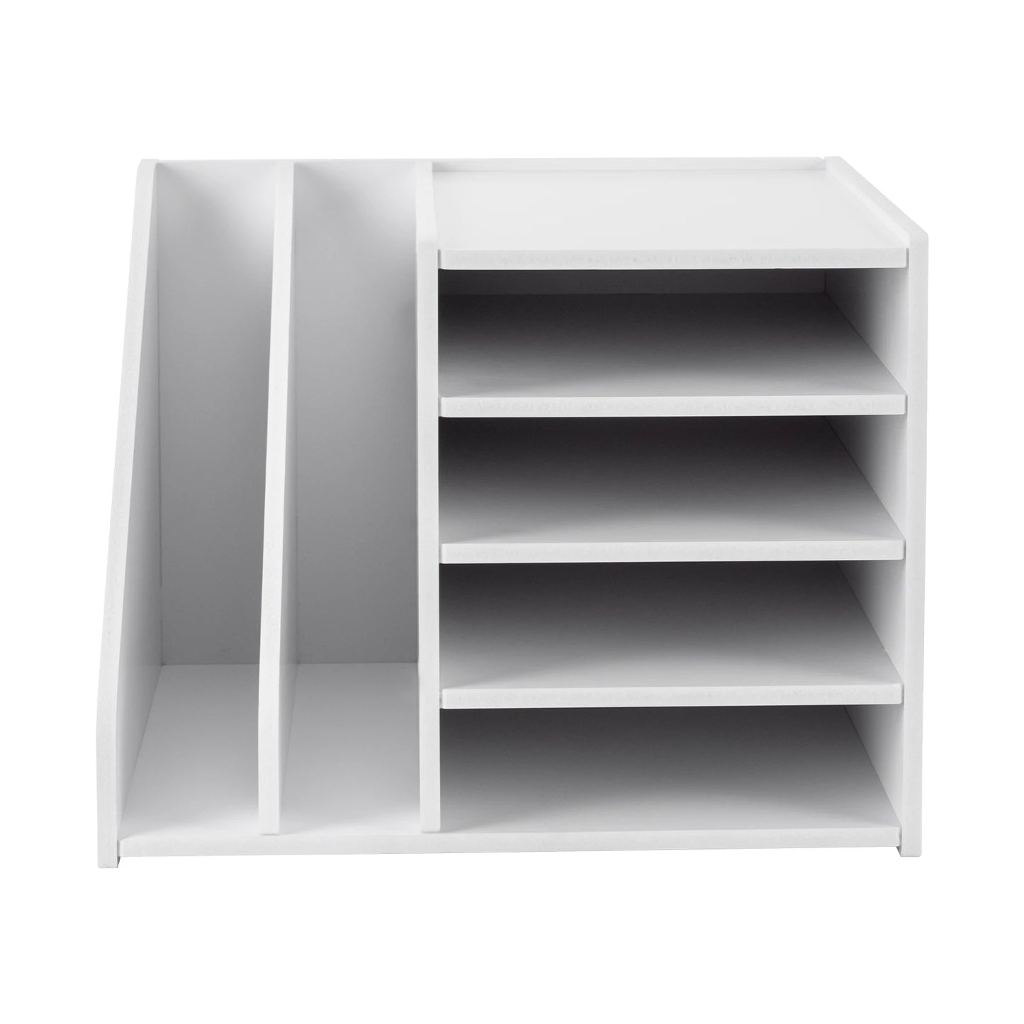 6-Tier PVC Desktop File Organizer for Office, Home and School