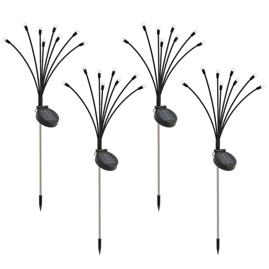Solar Firefly LED Outdoor Garden Lights For Pathways