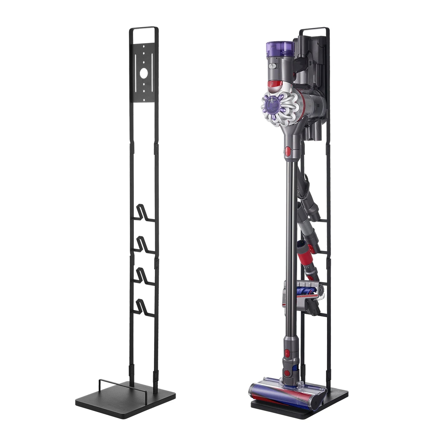 SucceBuy Vacuum Stand Compatible With Dyson Stable Holder with 4 Hooks for Dyson DC30/31/34/35/58/59/62/74 Cordless Upright
