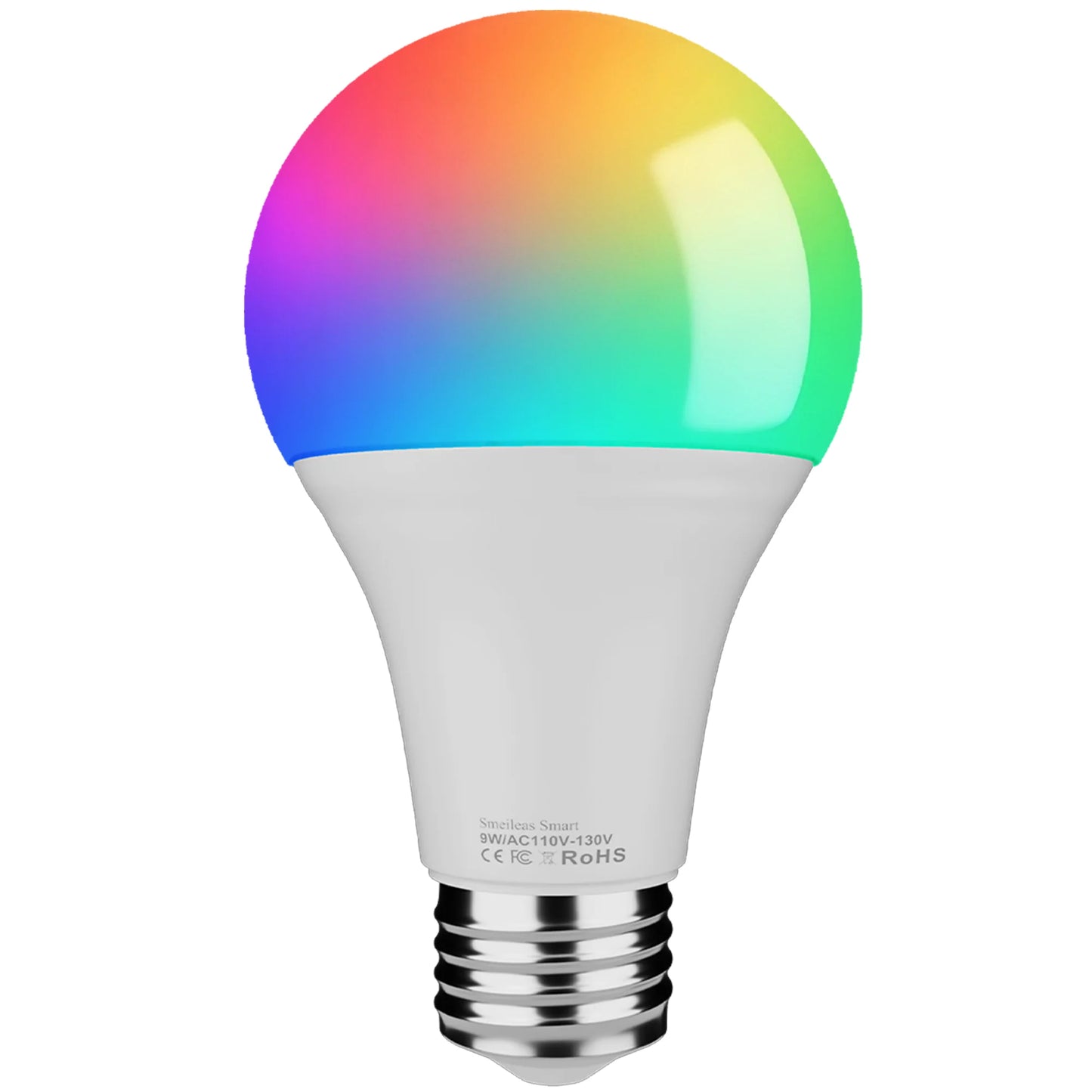 Smeileas RGBCW Smart Dimmable Light Bulbs With App Control