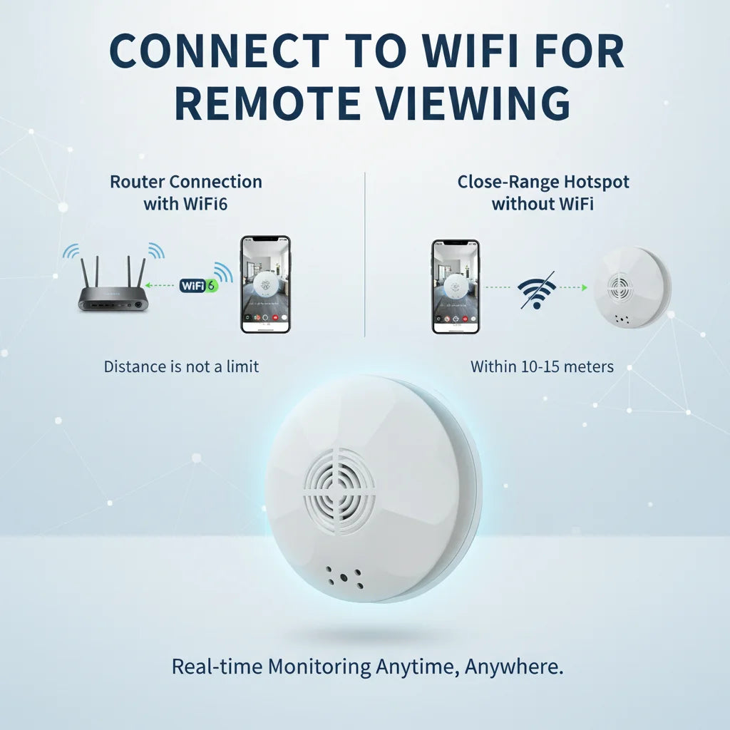 Mini 1080P Indoor Security Camera With WiFi Remote View Motion