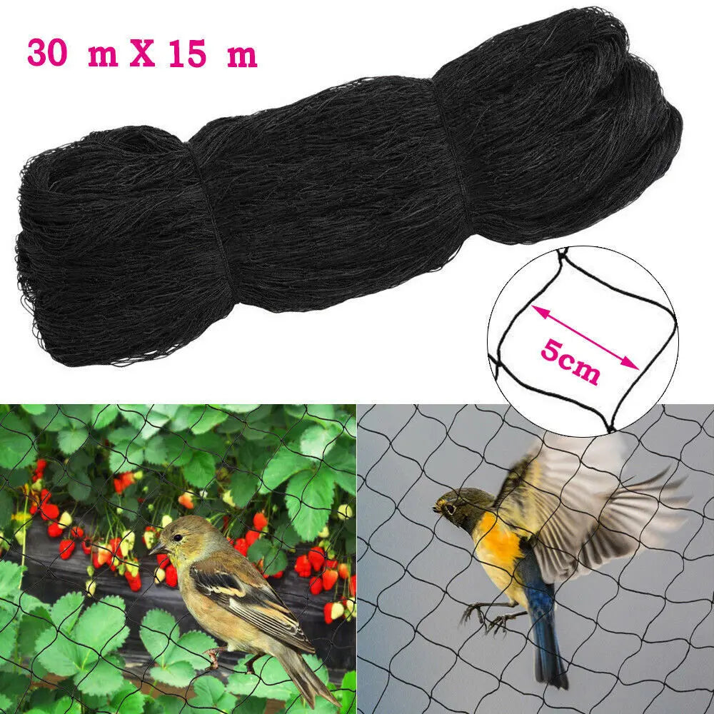 Bird Netting Heavy Duty Nylon Mesh For Garden Protection