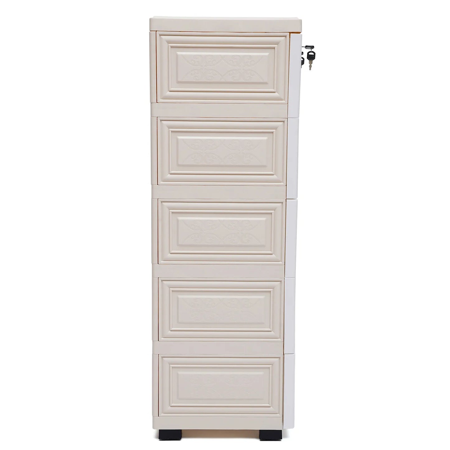Kids Closet Dresser Organizer With Six Drawers For Dolls