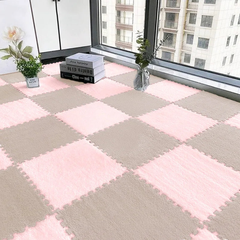 Interlocking Foam Floor Mats 24 Piece Non Slip EVA Tiles