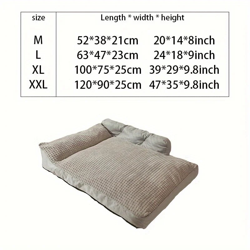 Non Slip Winter Warm Cat And Dog Bed Cushioned Kennel