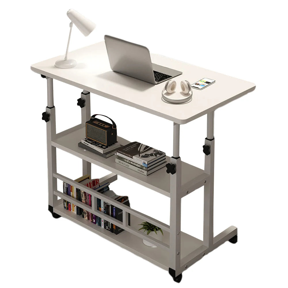 APWIKOGER Multi Layer Height Adjustable Standing Desk For Home Office