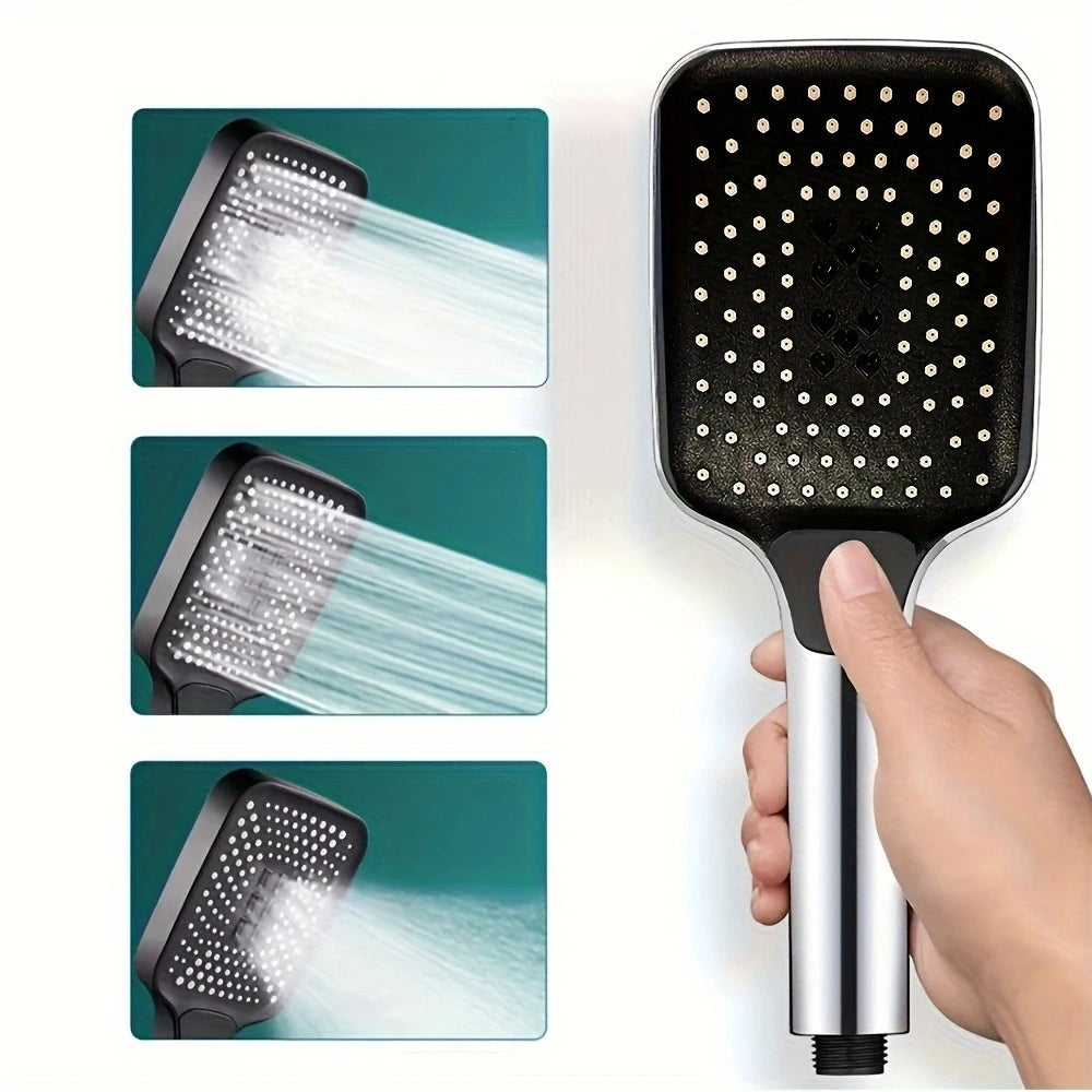 Large Area Shower Head Three Modes High Pressure Water Saving