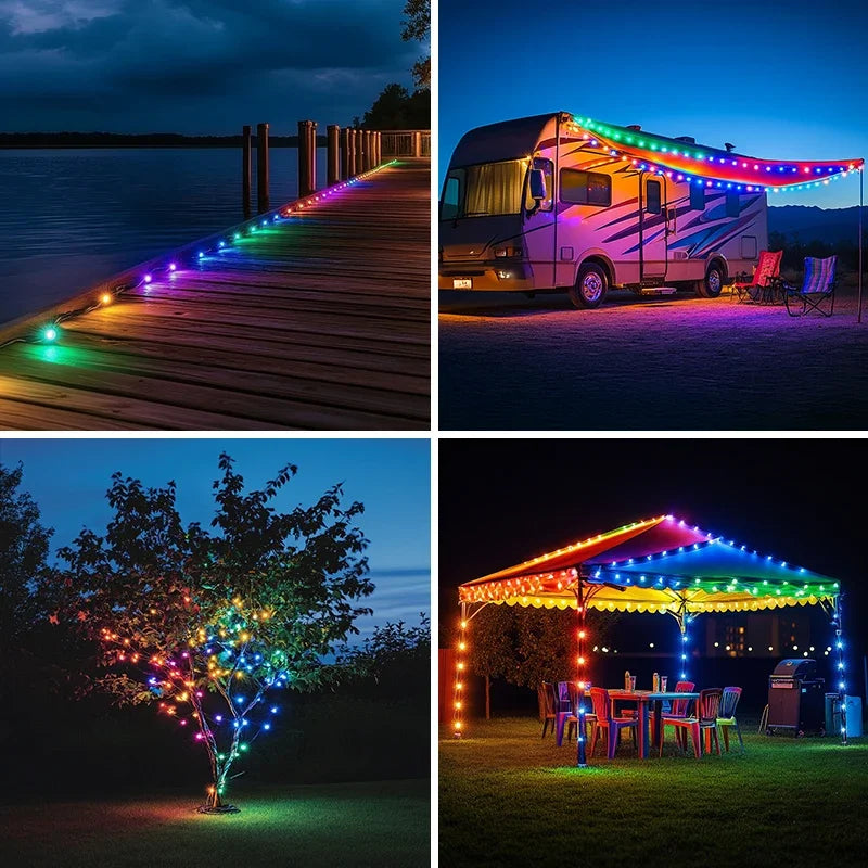 MIMIRGB Outdoor Smart RGBIC LED Light With 75 Scene Modes