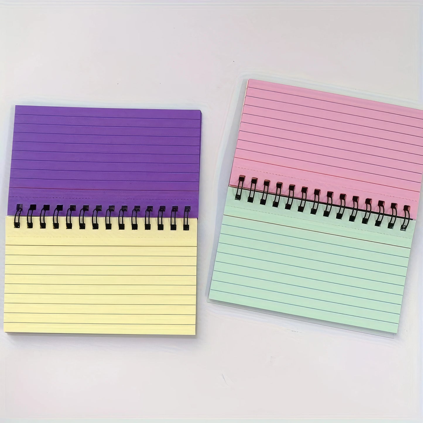 Spiral Notebooks Set For Home Office And School Use