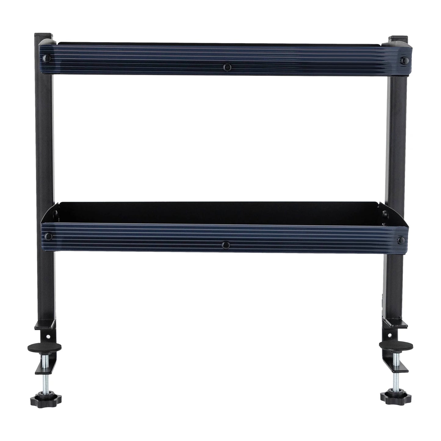 Clamp-On Desk Shelf Two-Tier Corner Organizer For Home Office