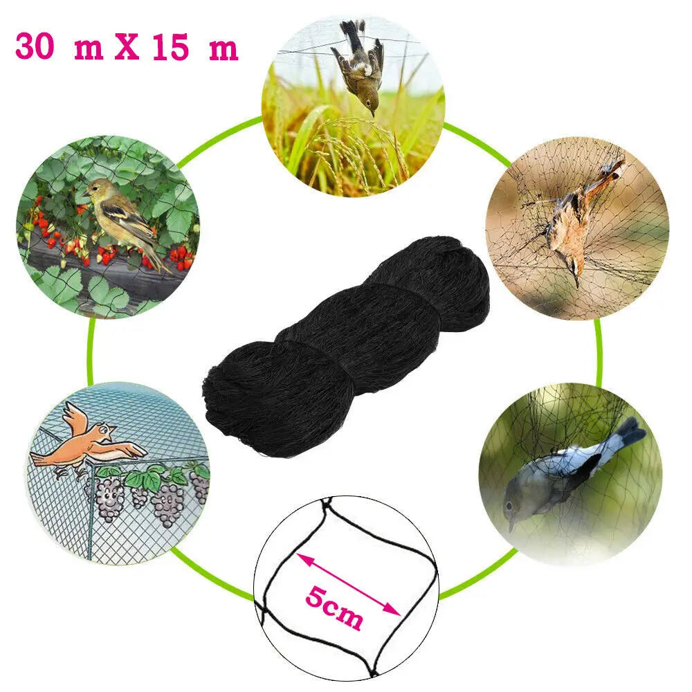 Bird Netting Heavy Duty Nylon Mesh For Garden Protection
